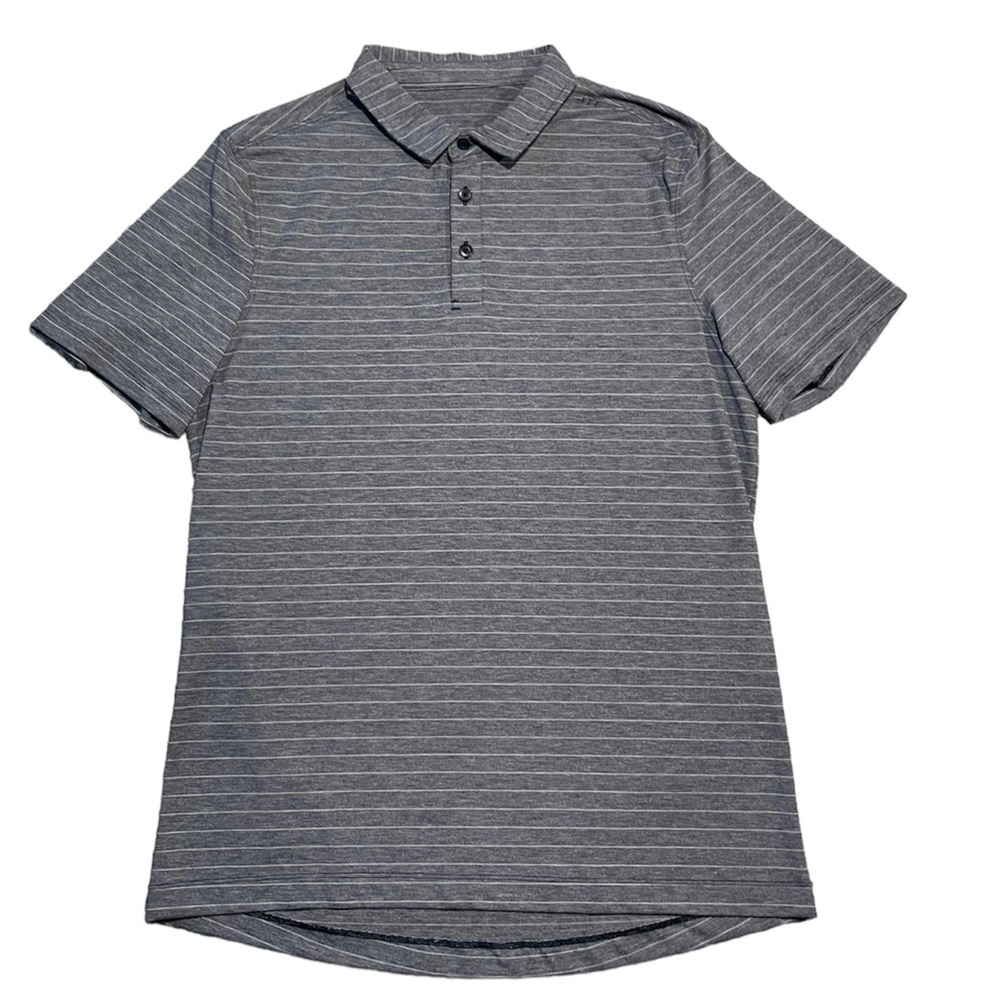 Lululemon Mens Short Sleeve Evolution Polo Shirt. Size Medium